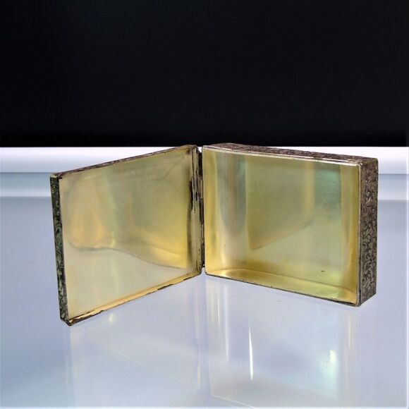 The Blue Boy Silver Plated Desktop Box - Picture 7 of 8